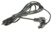 NETTKABEL 5,0M TIL LAPTOP SVART