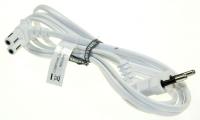 3903-000989 EURO NETILEDNING M/8-TALLS KONTAKT, VINKEL, HVIT 1,5M
