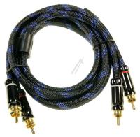 HQ PREMIUM 2x phono-stik / 2x phono-stik, 1,50m