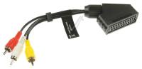 BN39-01545D Adapter, CBF signal-RCA til SCART, 3P*, 200+-20mm, UL
