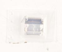 3722-004053 USB-kontakt 24P/2C AU BLK vinkel C 3.0 9.19x