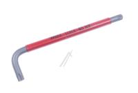 967 SL TORX HF 40 ROT  TORX-NØGLE L-FORMET, TX40X132