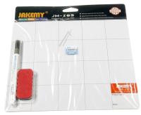 MAGNETIC PROJECT MAT JM-Z09 Magnetisk måtte med filtknopper (200x250mm)