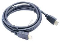 Kabel HDMI 2.1 han/han 2m, sort