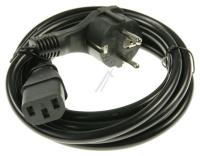 2,5m strømkabel (ekstra flat kontakt)