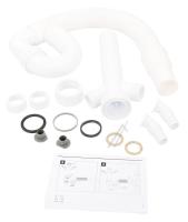 2820 Vandlås 1   med fleksibel slange og to tilslutningsdele