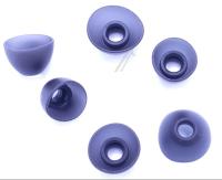 COA01243122 Ørepuder, sort str. S_M_L_ sort