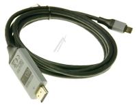 COM 2M USB-LEDNING, TYPE C HANN - HDMI HANN, 4K UHD, @60HZ, PLUG & PLAY