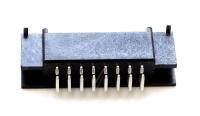 3711-009538 Stiftlist, eske, 16P, 2R, 2mm, vinkel, Sn