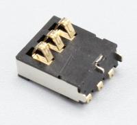3711-007593 Paristoliitin kotelo 3P 1 1.5mm SMD-A musta