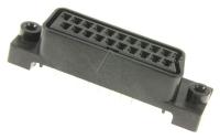 SAMSUNG 3722-003252 SCART-KONTAKT (21P,SN,BLK)