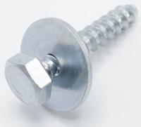 6011-003934 Pultti ja aluslevy, kuusiokanta M7.6, L48, ZPC (WHT)