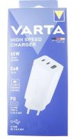 57956 101 401 Highspeed USB-C GaN-oplader, 65W