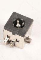 3722-004243 DC-strømkontakt,TP,6P/4C,messing,16.7X16.7X1