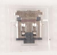 3722-004245 USB-jack,TP,9P/2C,messing,15.95x13.9x6.12mm