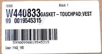 BA63-02756A Pakning touchpad, VESTA3-15, ledende stoff