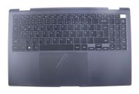 BA97-12353B Øverste kabinettdel inkl. tastatur, MARS2-15, SEC, GRA