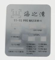  BGA REBALLING-DEKAL TIL IPHONE 11-15 (TOUCH + DISPLAY IC-ER)