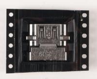 3701-001904 HDMI-KONTAKT, 19P, A, HUNN, AU, 0,5 MM, SVART