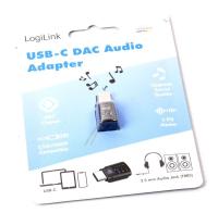 UA0424 USB-C TIL 3,5-MM JACK DAC AUDIOADAPTER MED EQ 384 KHZ/32 BIT