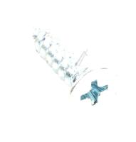 6002-000581 Pladeskrue sænkehoved kryds type AB M4 L16 ZPC hvid