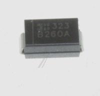 0404-001314 Diode-Schottky B260A, 60V, 2000mA, SMA, TP