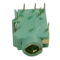 SAMSUNG 3722-002844 KOPFHÖRERBUCHSE: 1/7P, NI, LAUREL-GREEN, WINKEL