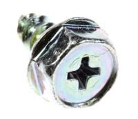 SAMSUNG 6002-001438 SKRUV: HWH,+,1,M5,L12,ZPC(WHT), SW