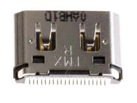 3710-002647 Naarasliitin: 20P, 0.4mm, SMD-A, nikkeli